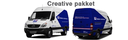 Bestelwagen belettering HKV Ochten