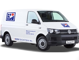 Bestelbus belettering HKV Ochten