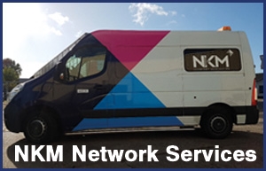 NKM belettering