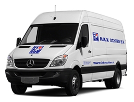 Bestelwagen belettering HKV Ochten