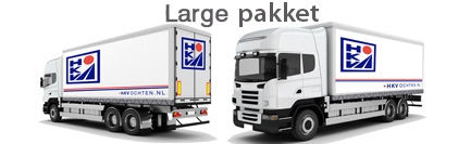 Vrachtauto belettering HKV Ochten