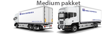Vrachtauto belettering HKV Ochten