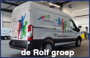 de Rolf groep belettering